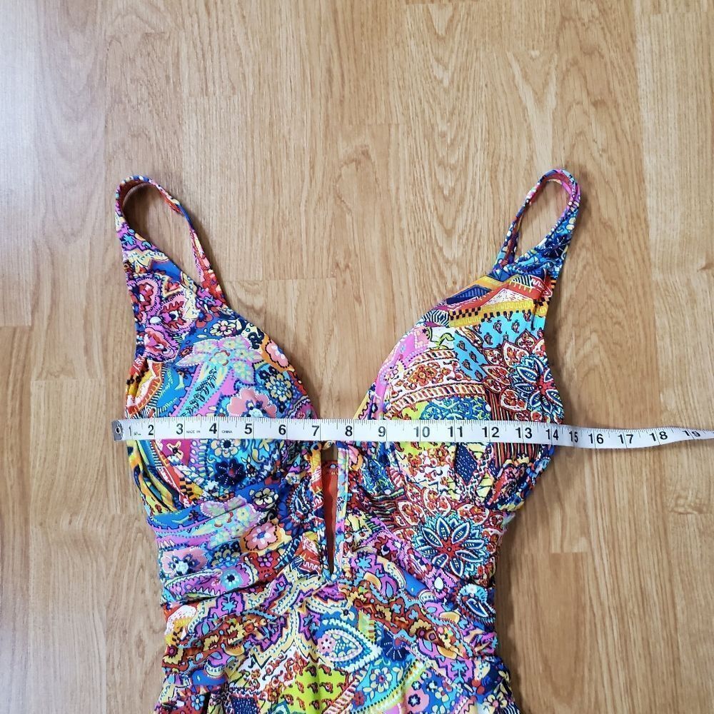 Bleu Rod Beattie Groovy Baby V-neck One Piece Swimsuit - Picture 8 of 13